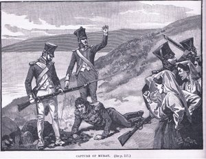 La capture de Murat en 1815 - William Barnes Wollen